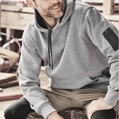 Syzmik Workwear Unisex Multi-pocket Hoodie ZT467 Thumbnail