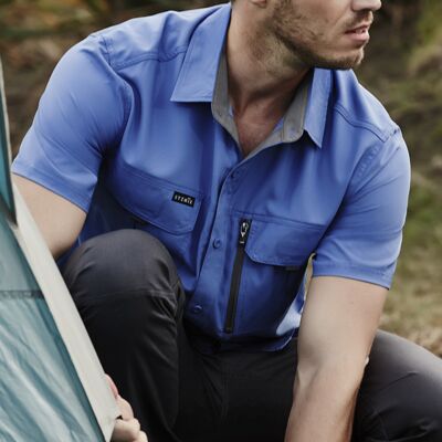 Syzmik Mens Outdoor S/S Shirt Thumbnail