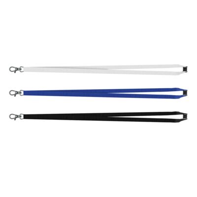 Plain Lanyard with Metal Clip Thumbnail