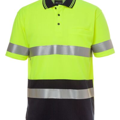JB's Hi Vis Short Sleeve (D+N) Traditional Polo Thumbnail